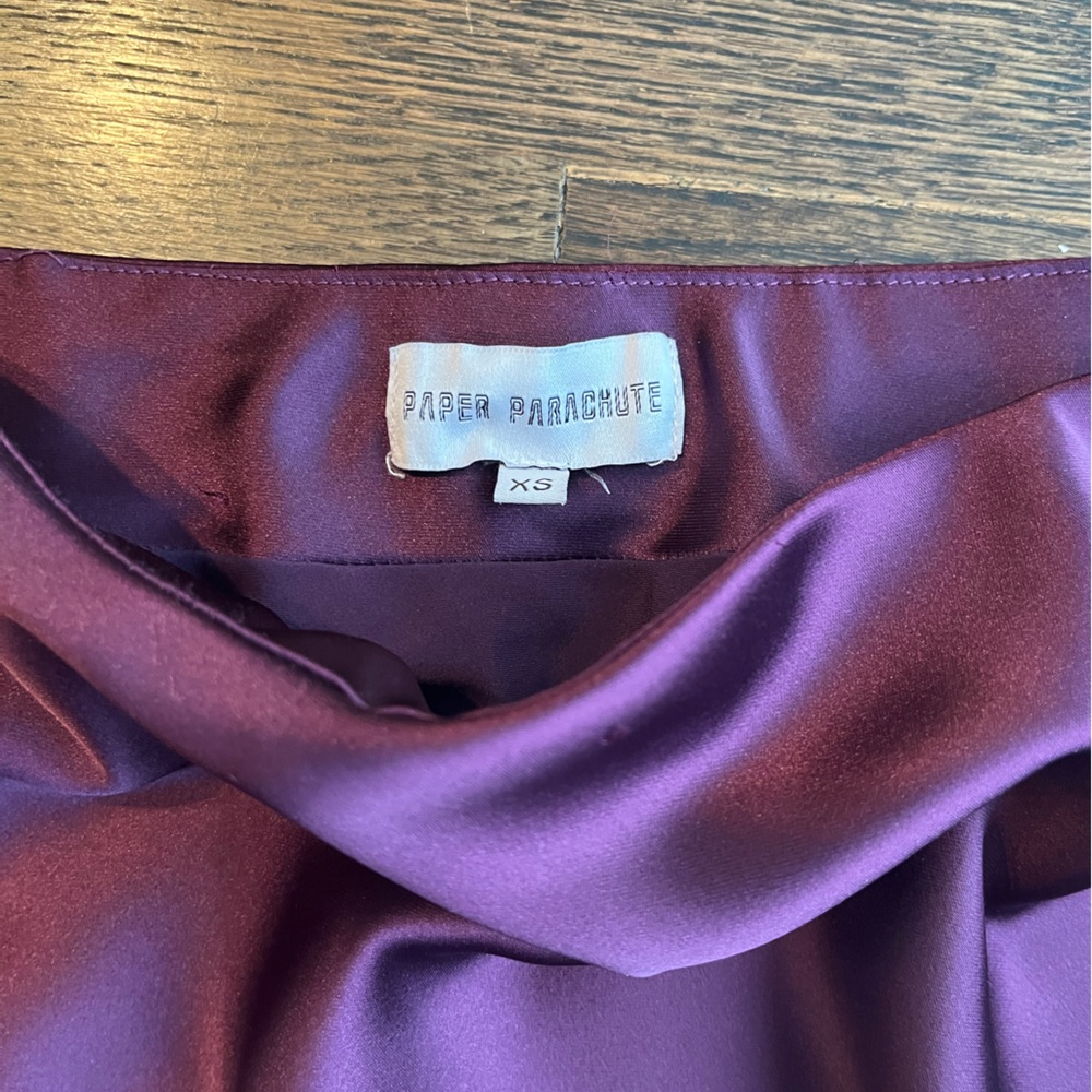 Plum Sweater and Slip Skirt Set - Picture 8 of 8